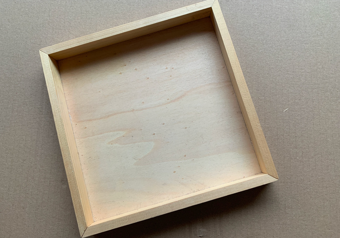 Make a simple sorting tray 07
