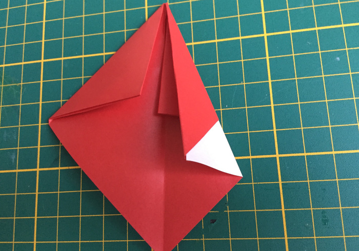 Origami paddenstoel 10