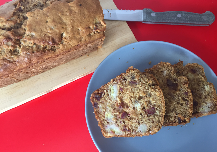 Banana dates bread home