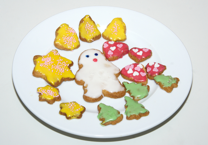 Christmas biscuits sidepicll