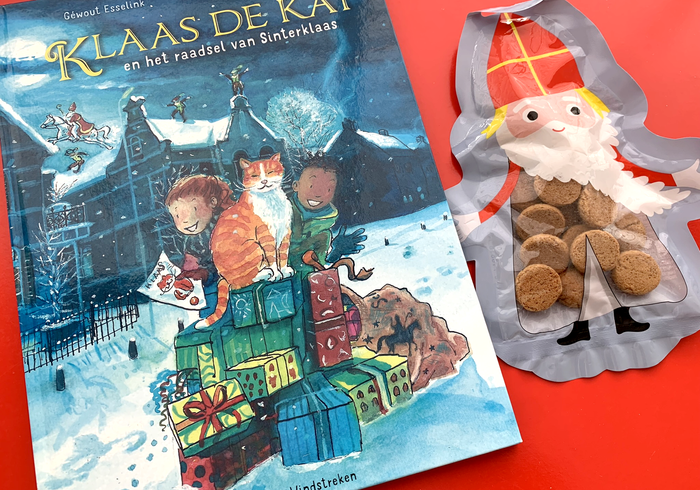 Klaas de kat en sinterklaas home