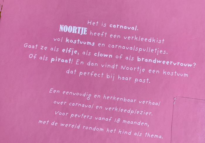 Noortje viert carnaval sidepic.