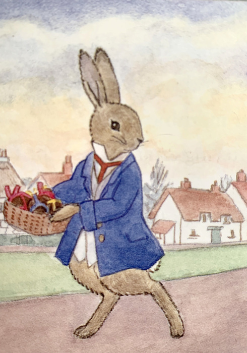 Hare and the easter eggs 03