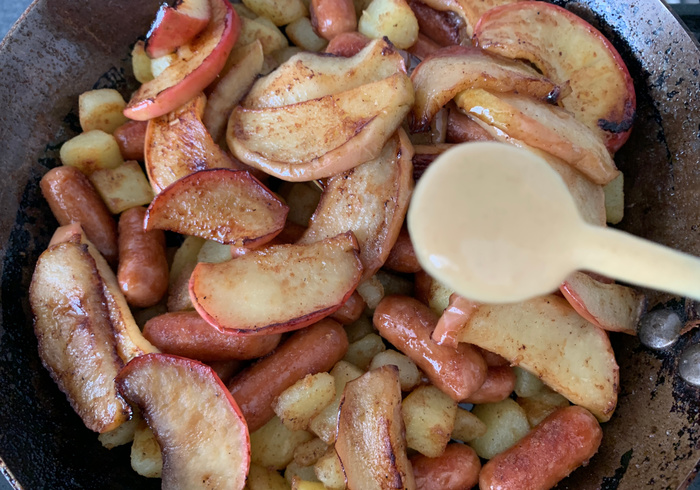 Worstjes aardappel appel hussel 18