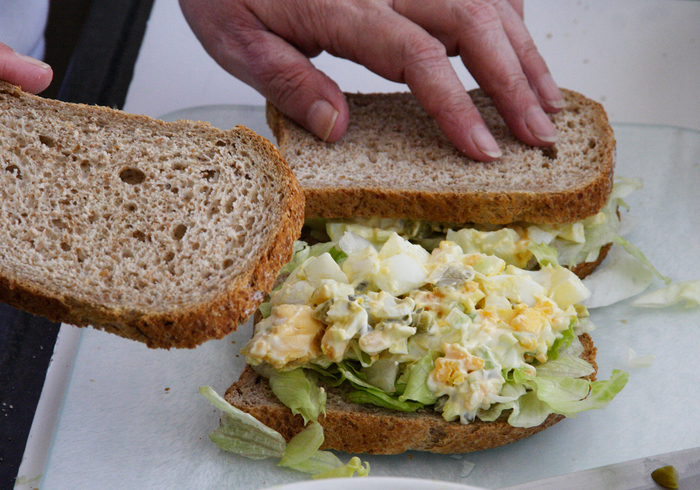Egg salad sandwich 04
