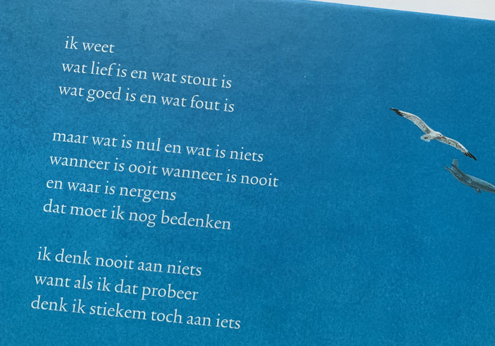 Nooit denk ik aan niets sidepicll