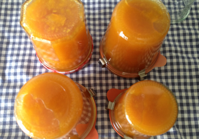 Apricot peach jam 13