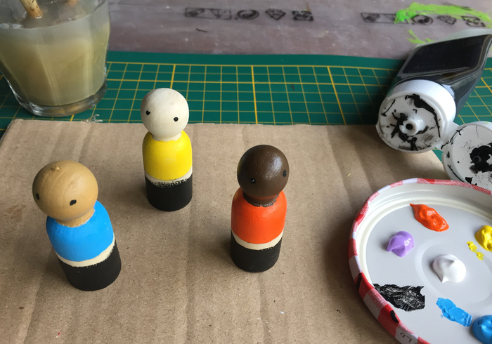 Sint pieten peg dolls 17