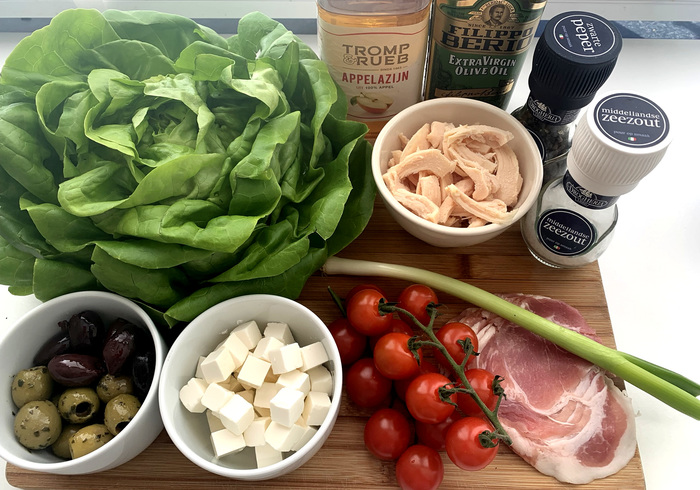Cobb salade sidepic