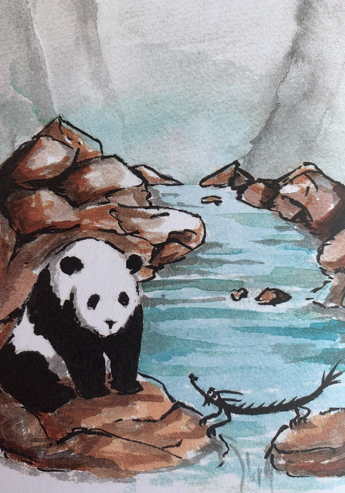 Grote panda en kleine draak 02