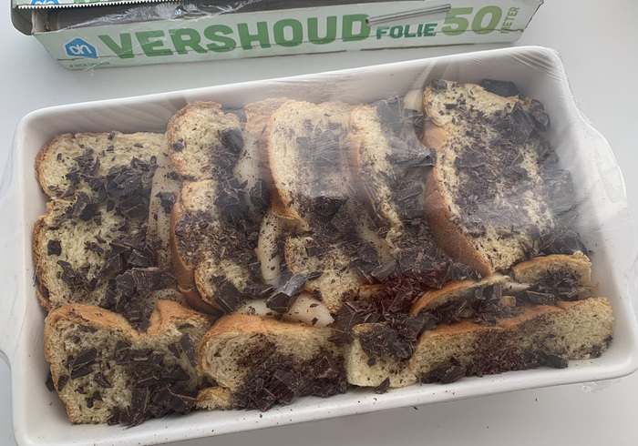 Peer chocolade brioche 07