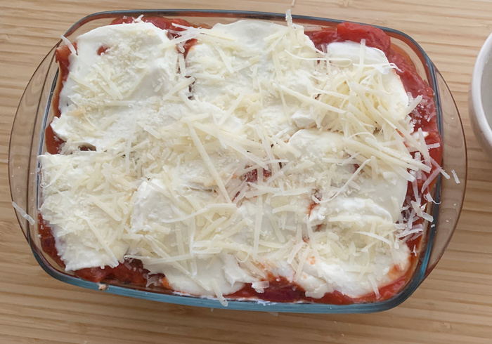 Aubergine parmigiana 18