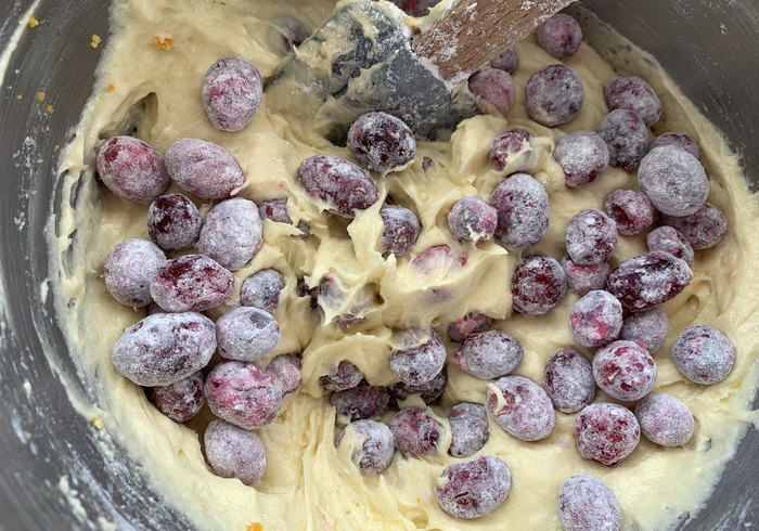 Cranberry mandarijn cake 13