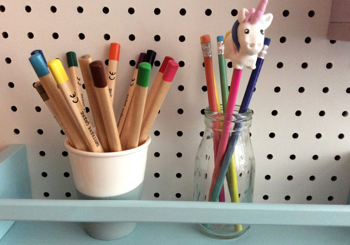 Unicorn pencil home