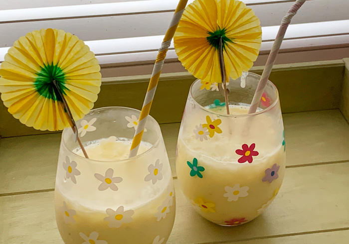 Banana split smoothie homepage