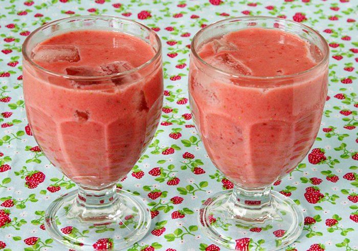 Aardbeien lassi 8