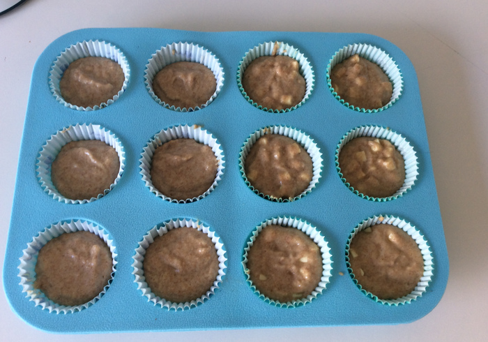 Banana muffins 06