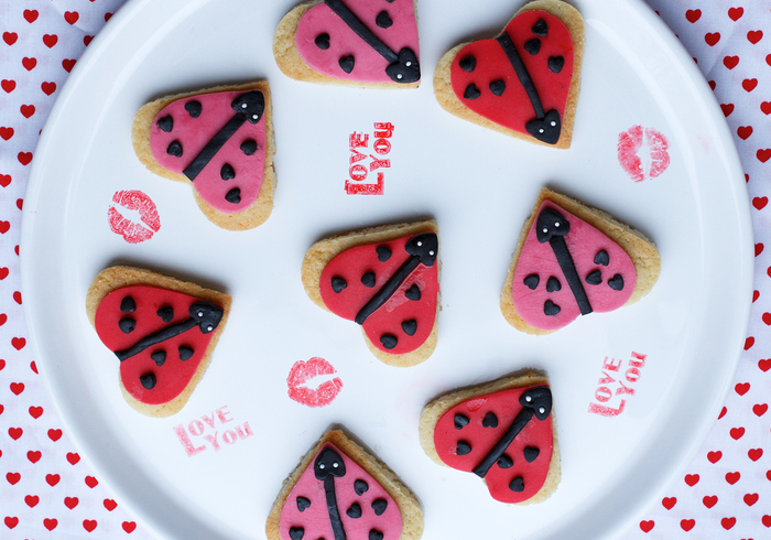 Lady bug koekjes promo