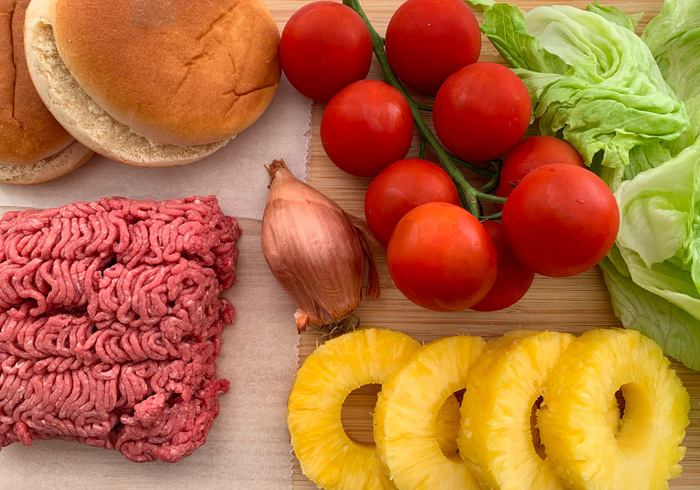 Aussie beef burger sidepic