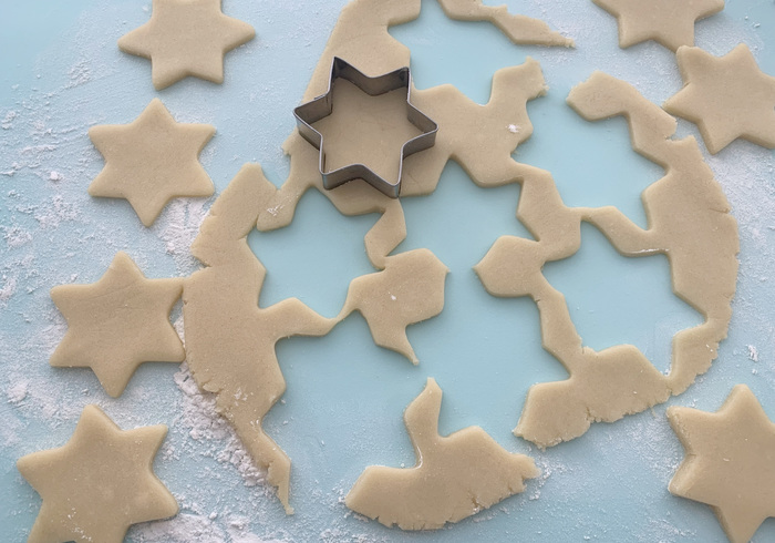 Chanoeka glitter koekjes 11