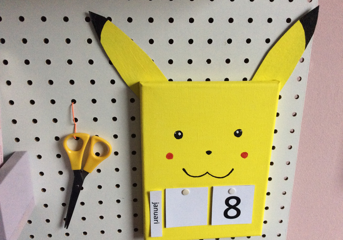 Pikachu kalender home