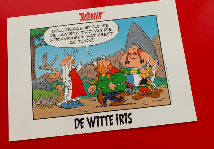 Asterix en de witte iris 01