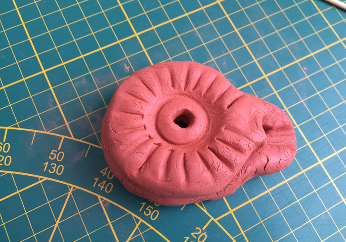 Roman oil lamp 14