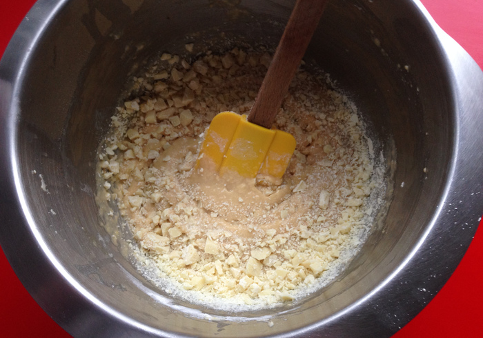 Mini witte chocolade muffins 06