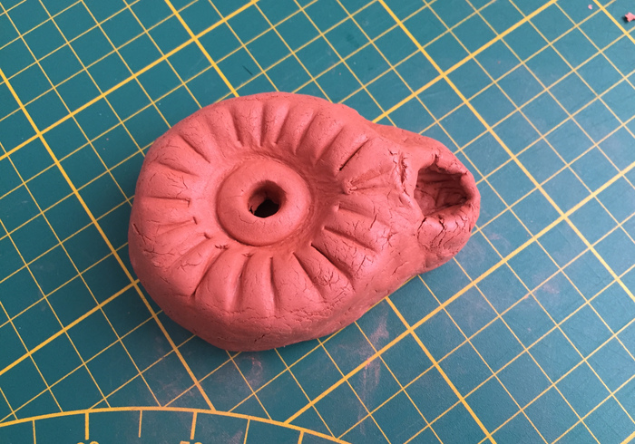 Roman oil lamp 16