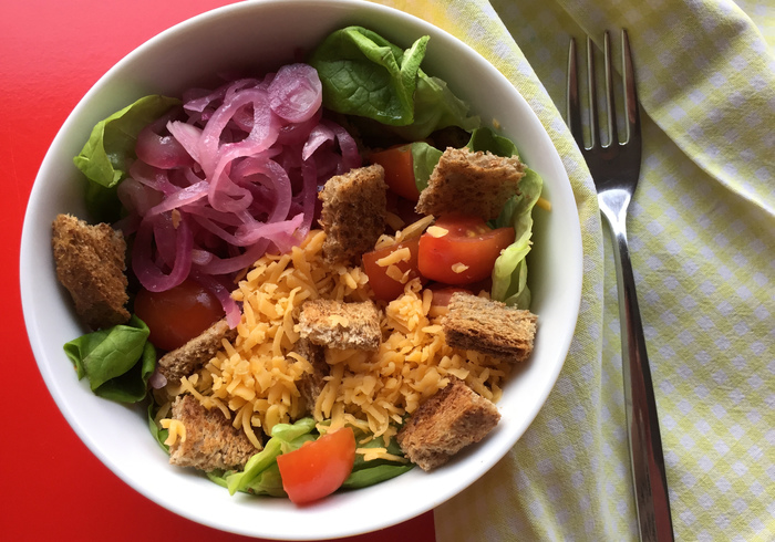 Ploughman's lunch salad 12