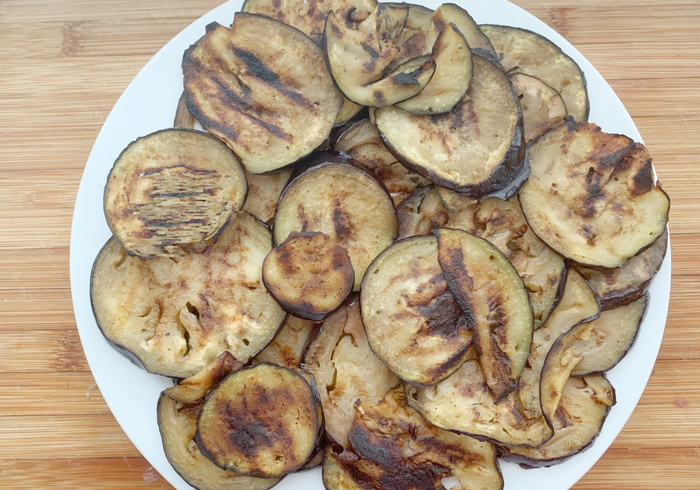 Aubergine parmigiana 11