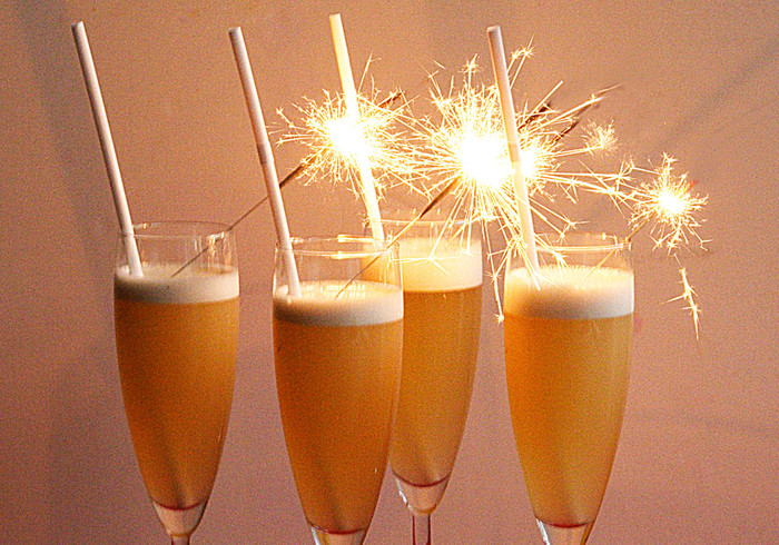 Nieuwjaars cocktail home