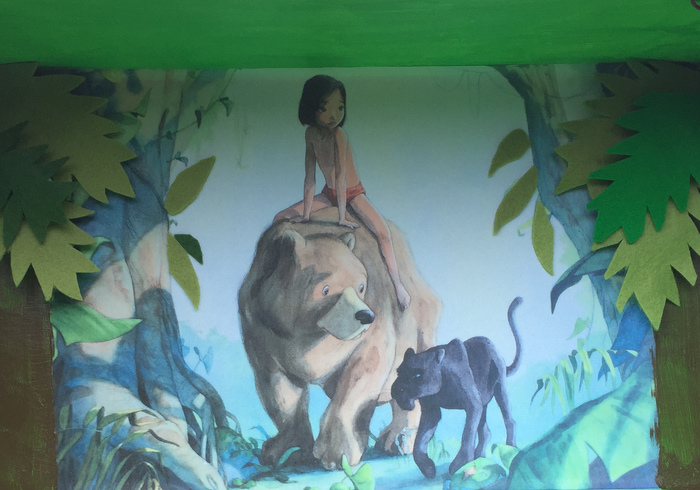 Jungle book diorama 12
