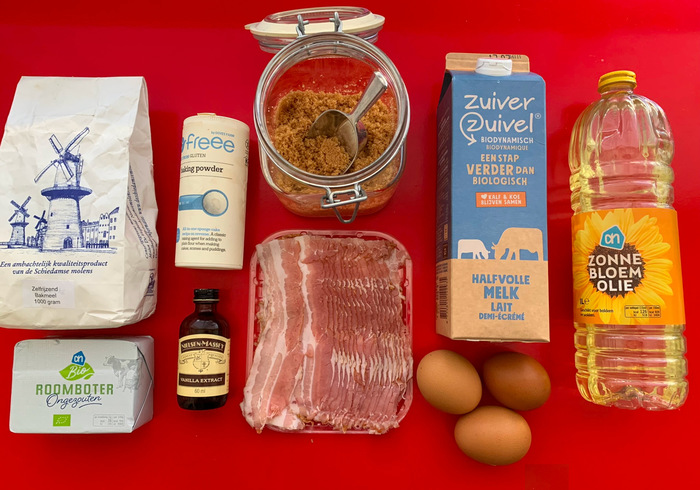 Pannenkoeken met spek sidepic