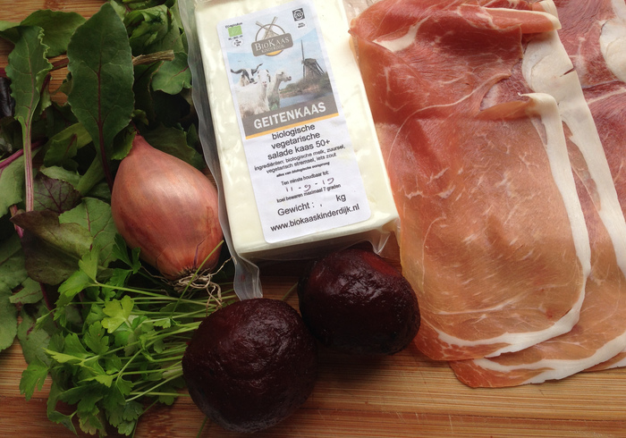 Geitenkaas salade sidepic