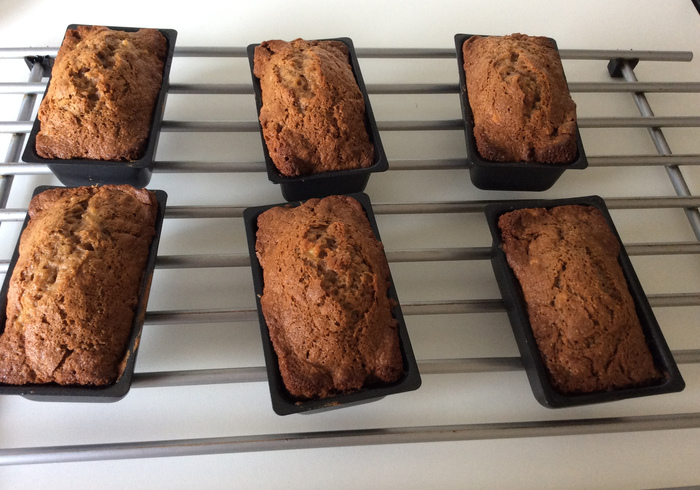 Mini bananen brood 12