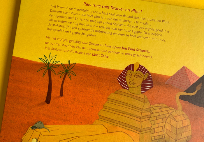 Stuiver en pluis in egypte sidepicll