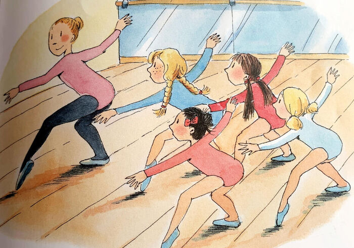 Pien en keet gaan op ballet 02
