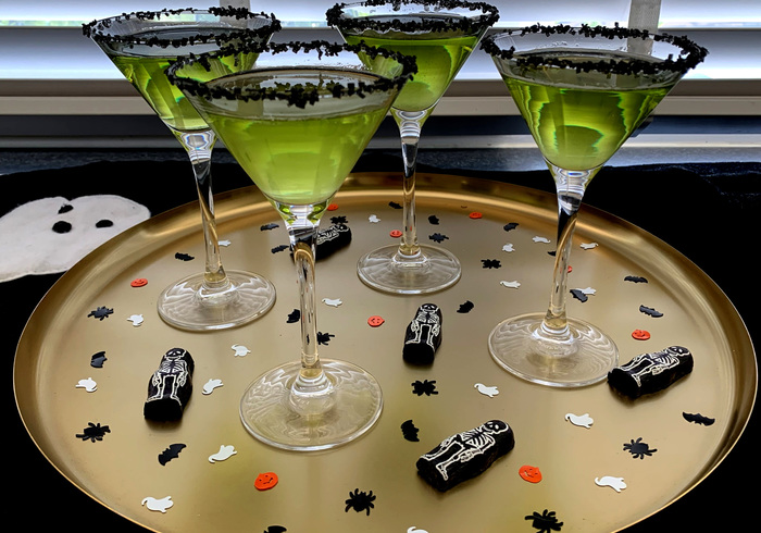 Halloween mocktail home