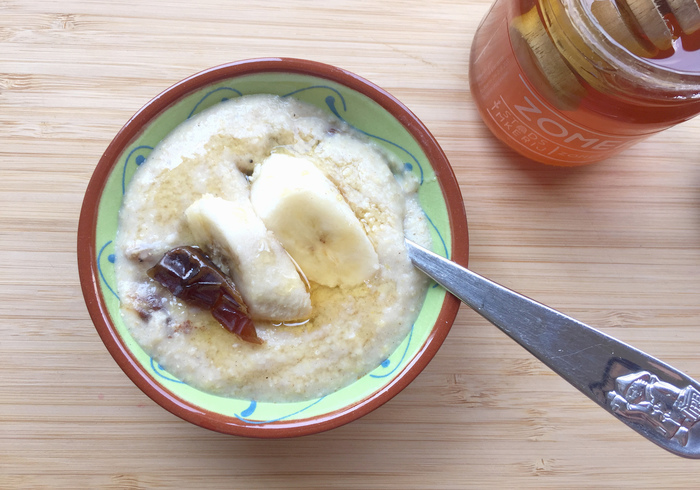 Teff porridge sidepicll