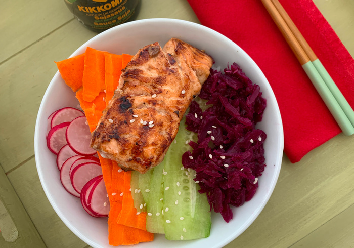 Quick sushi bowl homepage