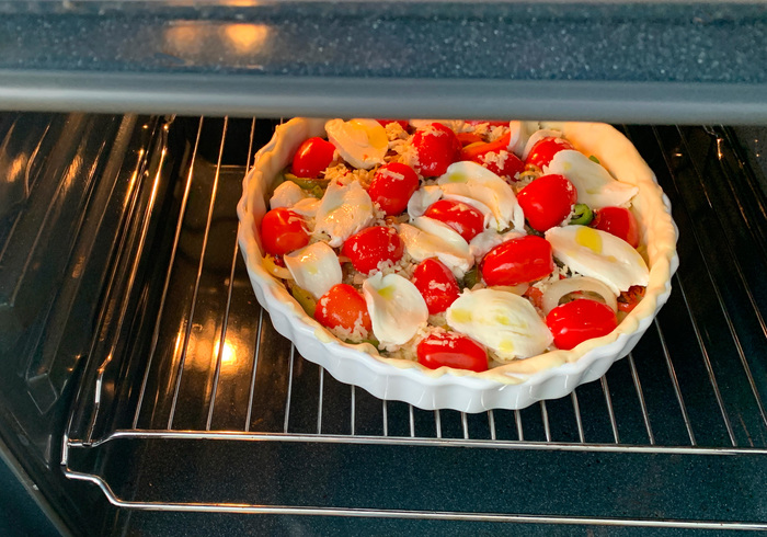 Aubergine quiche 18