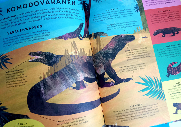 Overal zijn reptielen sidepic