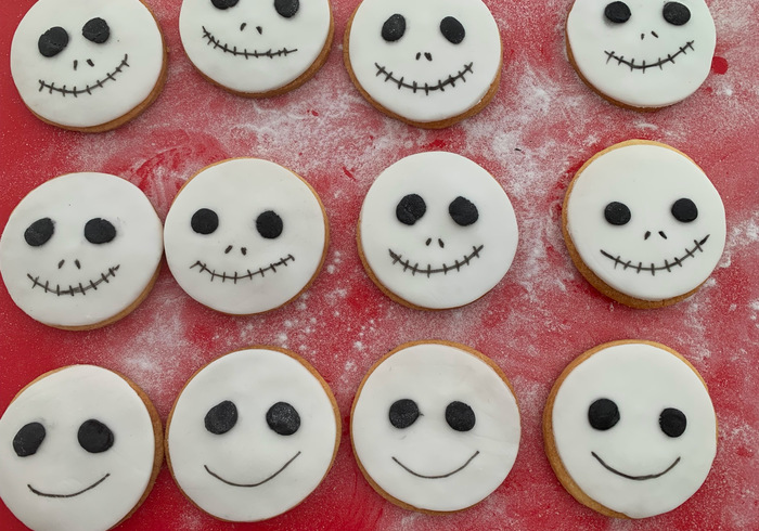 Jack skellington cookies 13