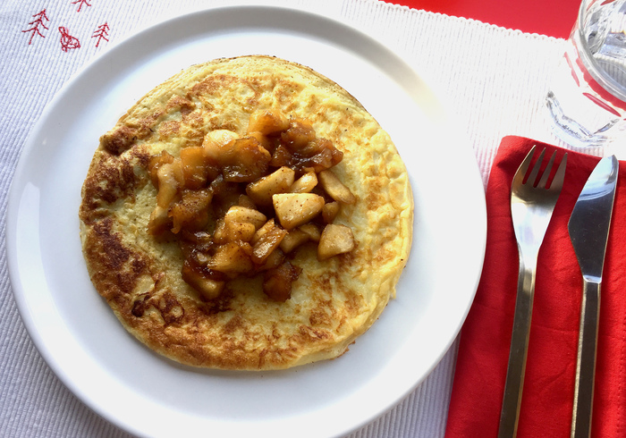 Zweedse pannenkoeken home