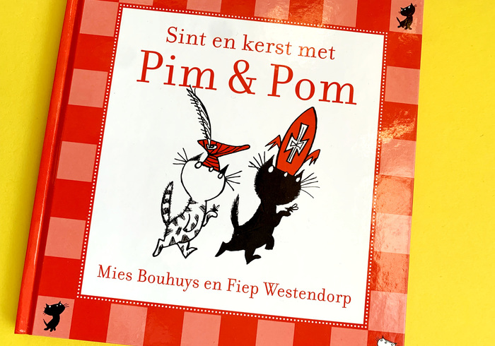 Sint en kerst met pim pom sidepic