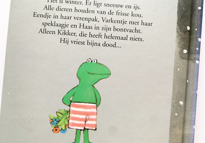Kikker in de kou sidepicll