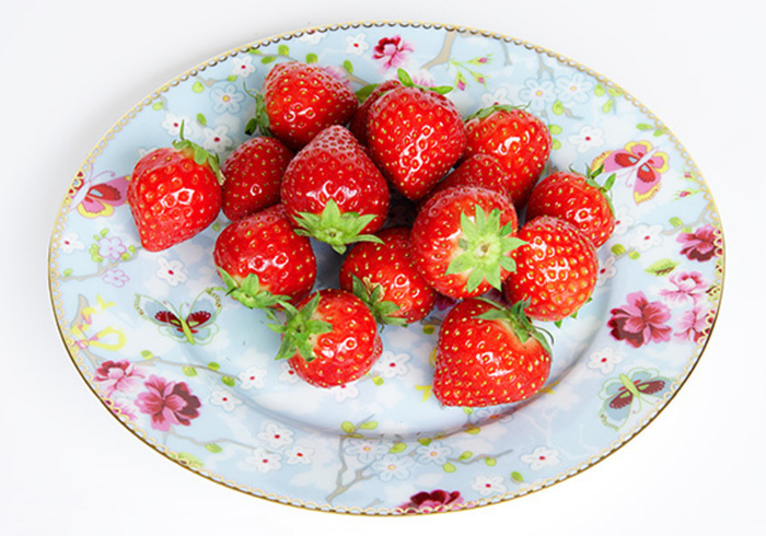 Aardbeien home