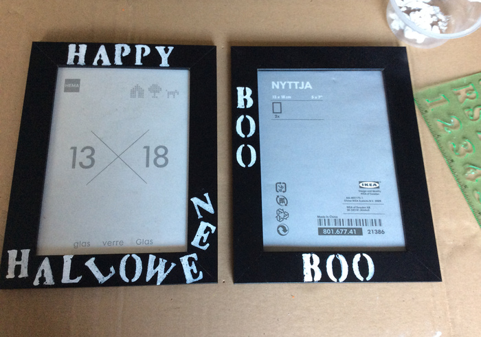 Halloween picture frame 08