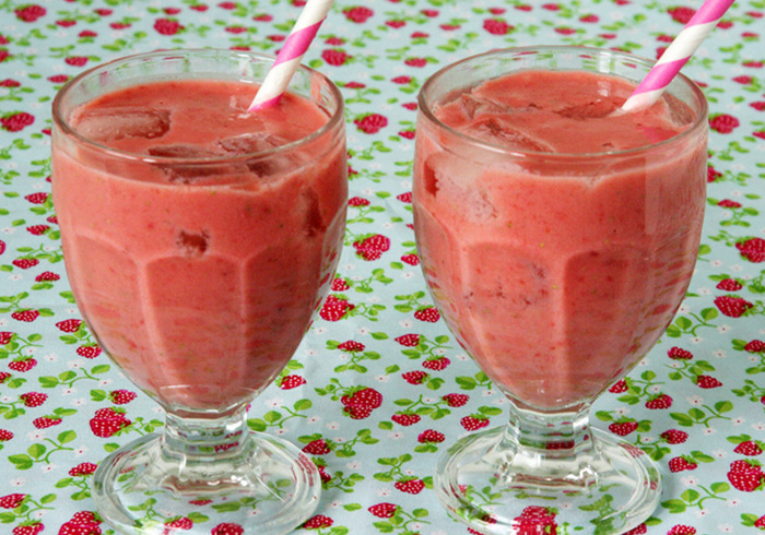 Aardbeien lassi 7